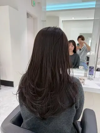 カラー *🤍モデル募集 うる艶カラー🤍のヘアスタイル