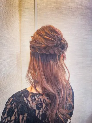 ヘアアレンジ hair make もりした ゆうのヘアスタイル