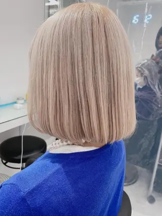 ミディアム カラー パーマ ヘアアレンジ メンズ キッズ ネイル マツエク・マツパ 🫧渋谷美容師 たくみ🫧のヘアスタイル