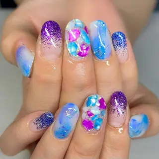 ネイル 【Yappy🌈】 💖P-tanaのネイルデザイン