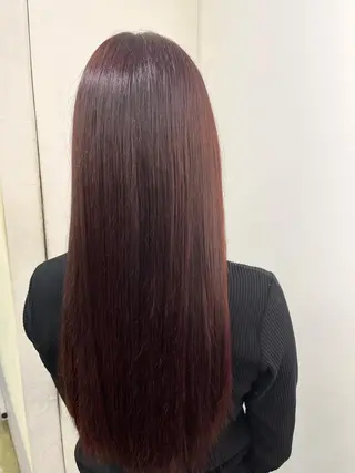 ロング カラー i sのヘアスタイル