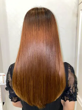 ロング パーマ ダメージレス 桧山店長のヘアスタイル
