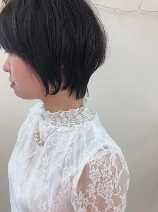 ショート タナカ タクヤのヘアスタイル