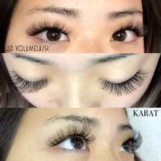 マツエク・マツパ ★KAEDE★伊勢崎 【KARAT】のマツエク・マツパデザイン