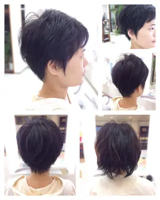 ショート いけだ ゆうのヘアスタイル