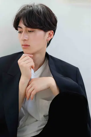 ショート メンズ Ang 山口 莉沙のヘアスタイル