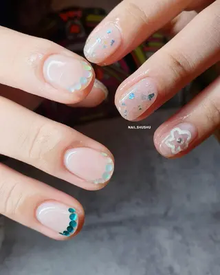 ネイル 3dパーツ/流行り 👧shushu❤️のネイルデザイン