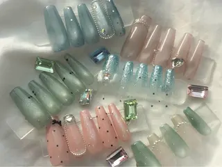 ネイル 🎀Tink  藤沢 🎀堀井愛華のマツエク・マツパデザイン