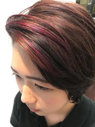 ショート カラー ママ美容師 *ヒマワリのヘアスタイル