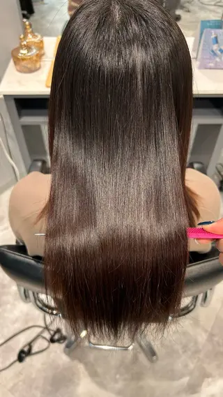 セミロング 彩華 🎀 西梅田美容室のヘアスタイル