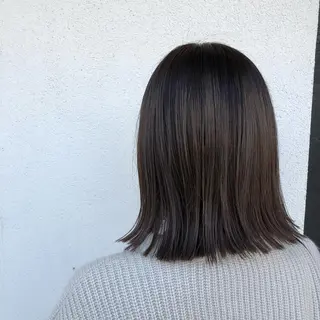 ミディアム 長崎 洋平のヘアスタイル