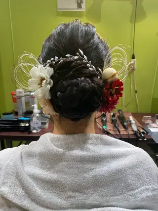 ロング ヘアアレンジ Avalon所属・Hiroshi ヒロシのヘアスタイル