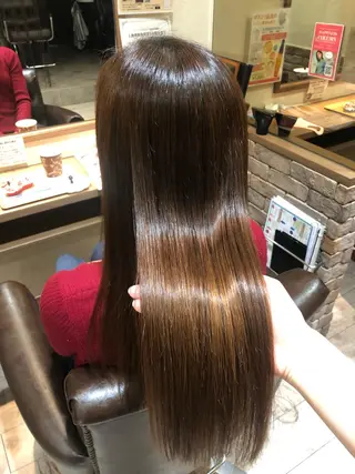 ロング パーマ ✨レイヤーお任せ✨ 林有里子のヘアスタイル