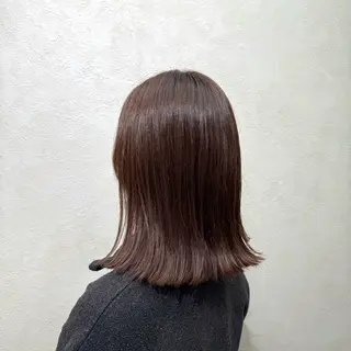 ミディアム カラー 有田裕真 【ブリーチカラー】のヘアスタイル