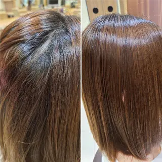 ミディアム Ash 店長　山下達也のヘアスタイル