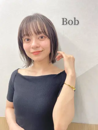 ミディアム 似合わせ特化 ひなたのヘアスタイル