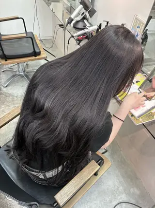 ロング nanami🏷🤎 ふんわりカラーのヘアスタイル