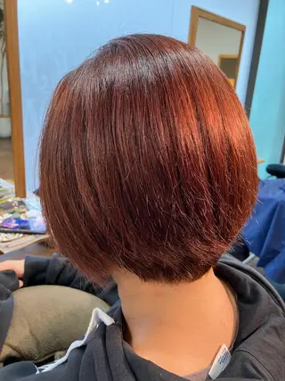 ショート カラー Hair&Make Nahoのマツエク・マツパデザイン