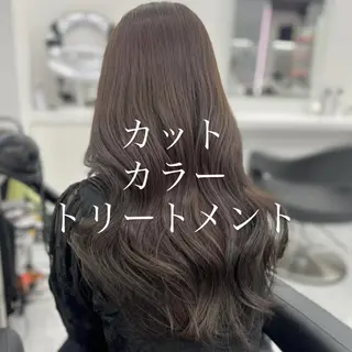 カラー 🍀火曜以外予約⭕ 安藤澪央☘️のヘアスタイル