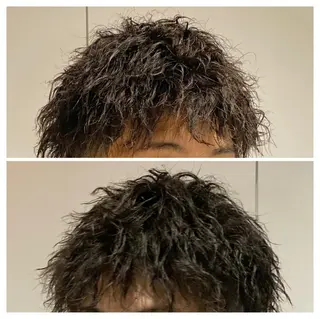ショート パーマ 髪質改善推し 巽のヘアスタイル