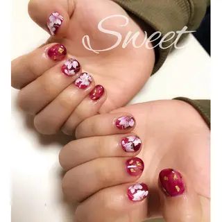 ネイル sweet 仲野陽子のネイルデザイン