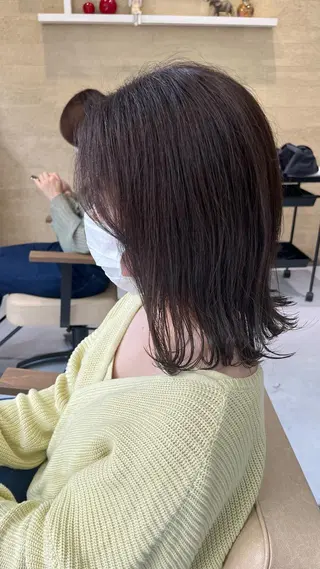 ミディアム 縮毛矯正/髪質改善/ HARUのヘアスタイル