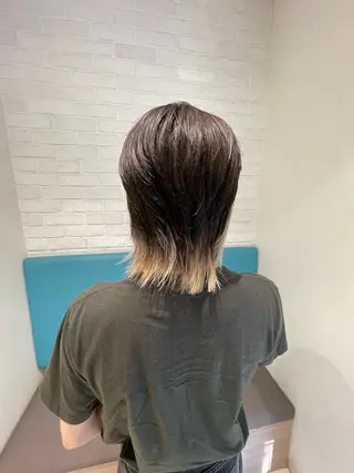 カラー メンズ ✨レイヤー/ 透明感カラー✨冨永剛のヘアスタイル