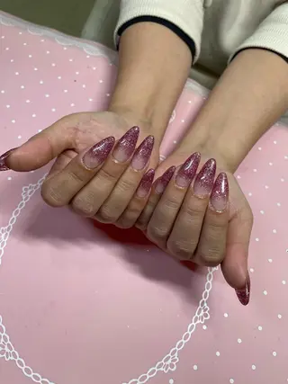 セミロング ネイル 《LB》ラブリエ Nail&eyeのマツエク・マツパデザイン