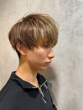 ショート 横島 靖也のヘアスタイル