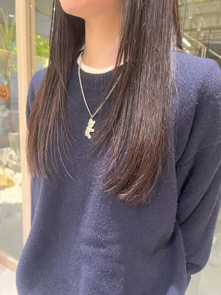 セミロング 学生人気no.1 🦋ナツミのヘアスタイル