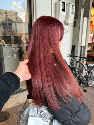 ロング 田中 聖也のヘアスタイル