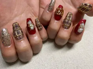 ネイル 高野 梨紗子のネイルデザイン