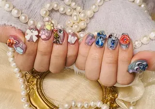 ネイル 伊原 羽美のネイルデザイン