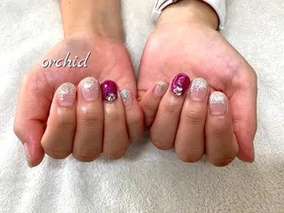 ネイル orchid ♡オーキッドのネイルデザイン