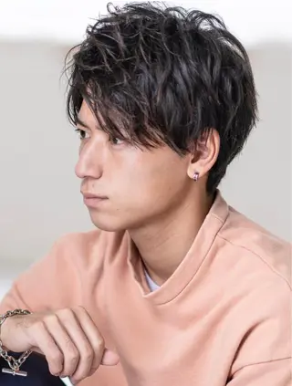 ショート メンズ 吉野 瑳桜のヘアスタイル