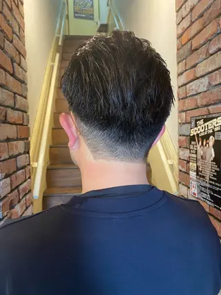 メンズ 高塩翔大 髪質改善のヘアスタイル