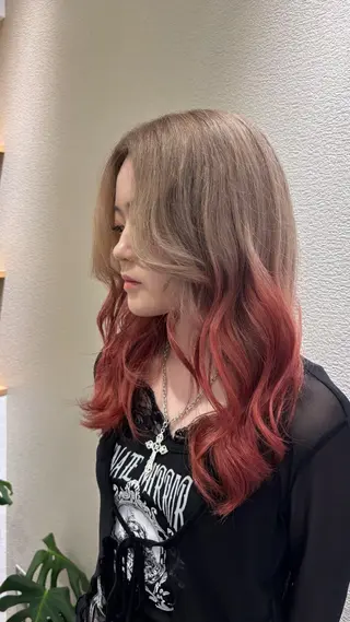 セミロング カラー そうや 🐺のヘアスタイル