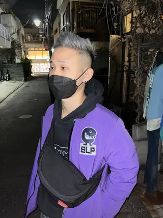 ショート カラー メンズ Koichi Satoのヘアスタイル