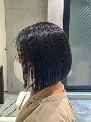 ミディアム 店舗指名No.1 吉岡　弘のヘアスタイル