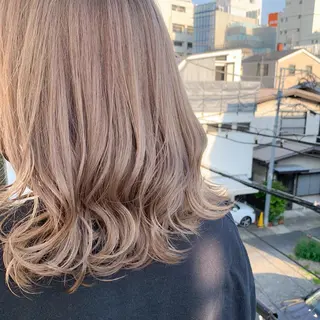ミディアム カラー ✨ブリーチマスター✨ オクヤマヨウスケのヘアスタイル