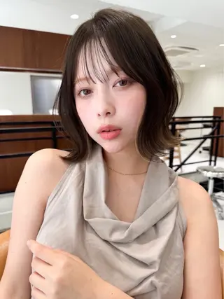 カラー 奈良 萌花のヘアスタイル