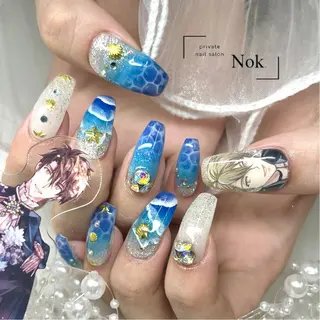 ネイル 池袋痛ネイル Nok. 渡辺のネイルデザイン