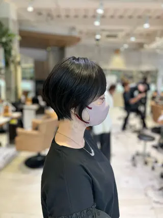 ショート 大人ショート特化/ カットモデル/表参道のヘアスタイル