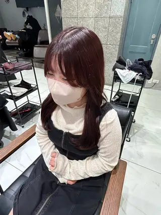 ロング カラー トレンド甘めガーリー Mizuki☁️🫧のヘアスタイル