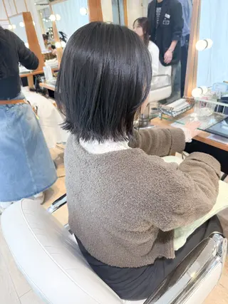 ミディアム カラー ✨カラー支持No.1 🧸ワキ カナコ🧸のヘアスタイル