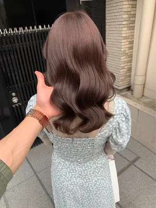 カラー 会社で浮かない ビジネスヘア/心斎橋のヘアスタイル