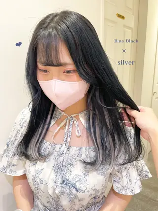 ロング ヘアアレンジ シールエクステ横浜 🐏☁️miminaのヘアスタイル