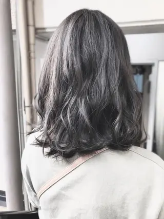 ミディアム カラー 💎髪質改善💎 デザイナーshinのヘアスタイル
