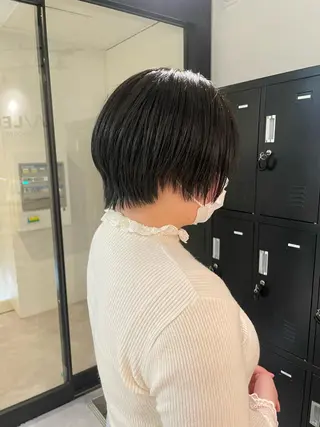 ショート 久保田 千尋のヘアスタイル