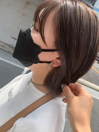 ショート カラー hair &make EPICRUMIのヘアスタイル